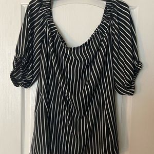 City Chic off the shoulder shirt